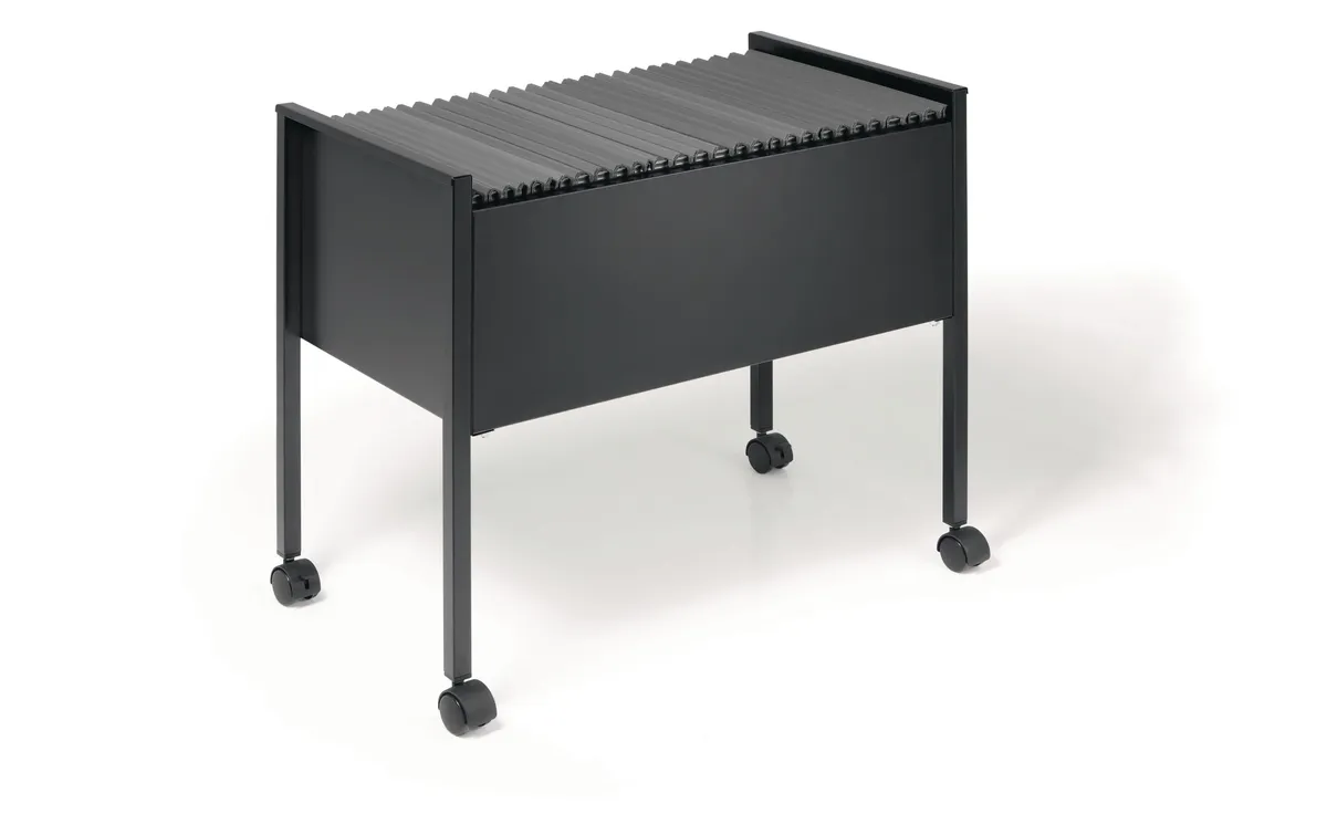 DURABLE Hängemappenwagen Economy 80 A4 Schwarz