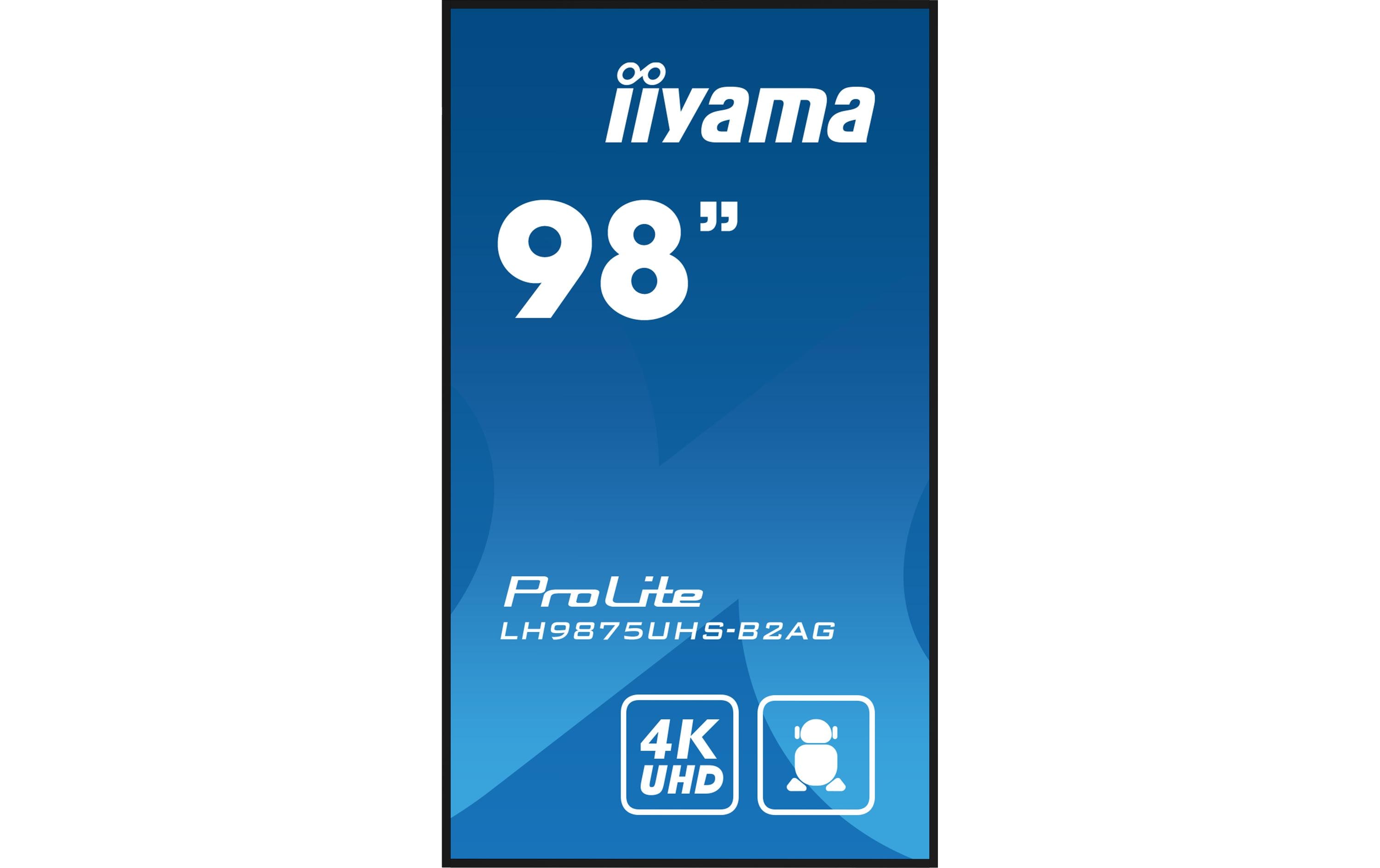 iiyama Public Display ProLite LH9875UHS-B2AG 97.5