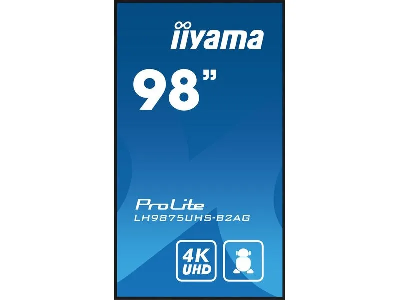 iiyama Public Display ProLite LH9875UHS-B2AG 97.5 iiyama Public Display ProLite LH9875UHS-B2AG 97.5