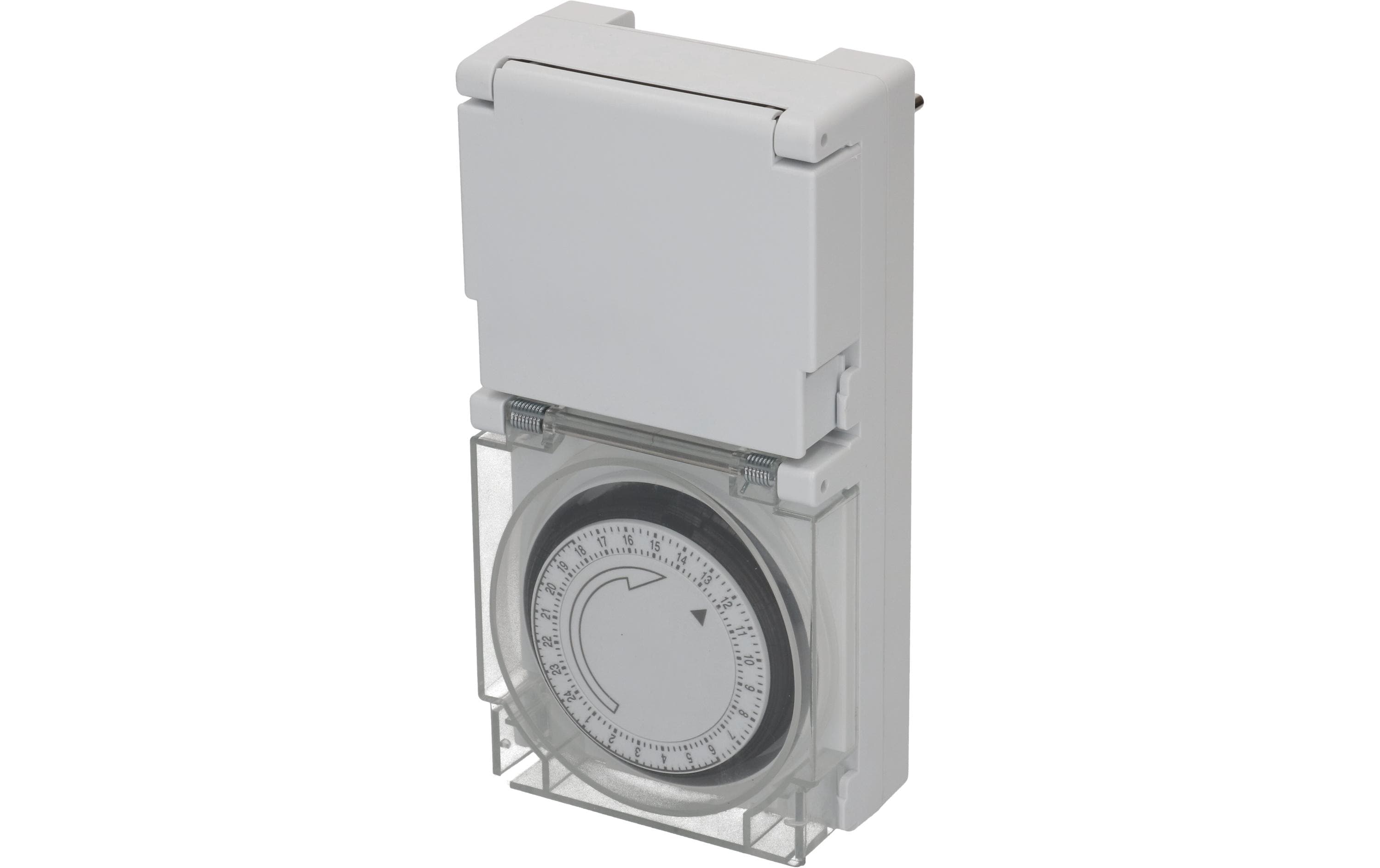 Max Hauri Zeitschaltuhr IP55 24 h Mechanisch Max Hauri Zeitschaltuhr IP55 24 h Mechanisch