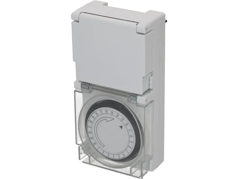 Max Hauri Zeitschaltuhr IP55 24 h Mechanisch Max Hauri Zeitschaltuhr IP55 24 h Mechanisch