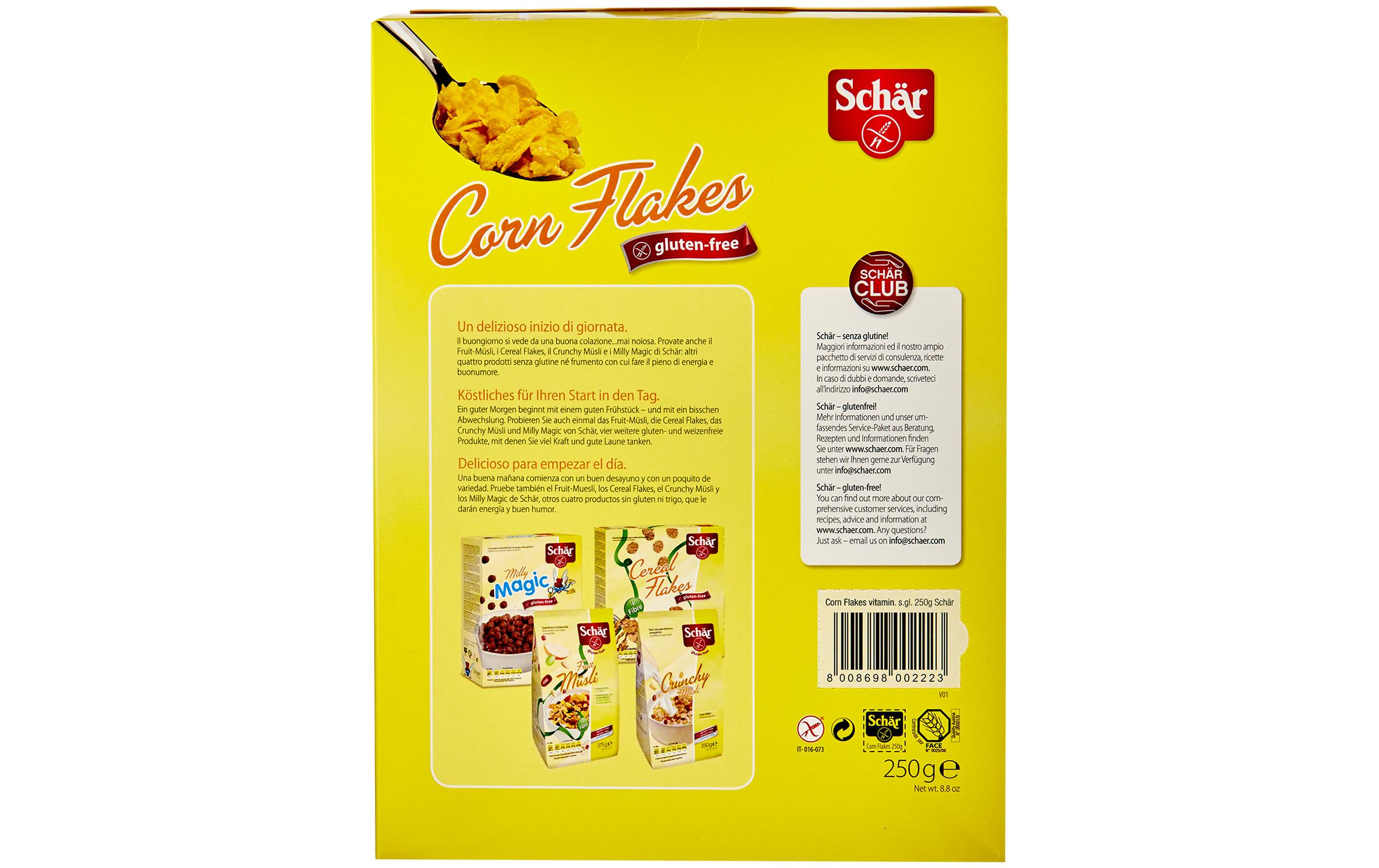 Dr.Schär Cornflakes glutenfrei 250 g