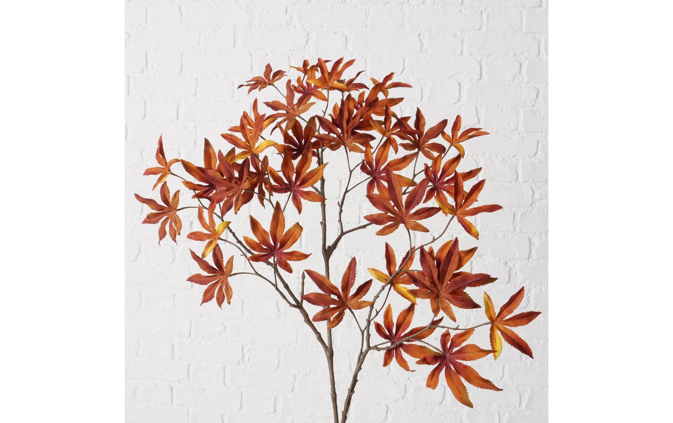 Boltze Kunstpflanze Dekozweig Ahorn Kunststoff, 90 x 21 cm