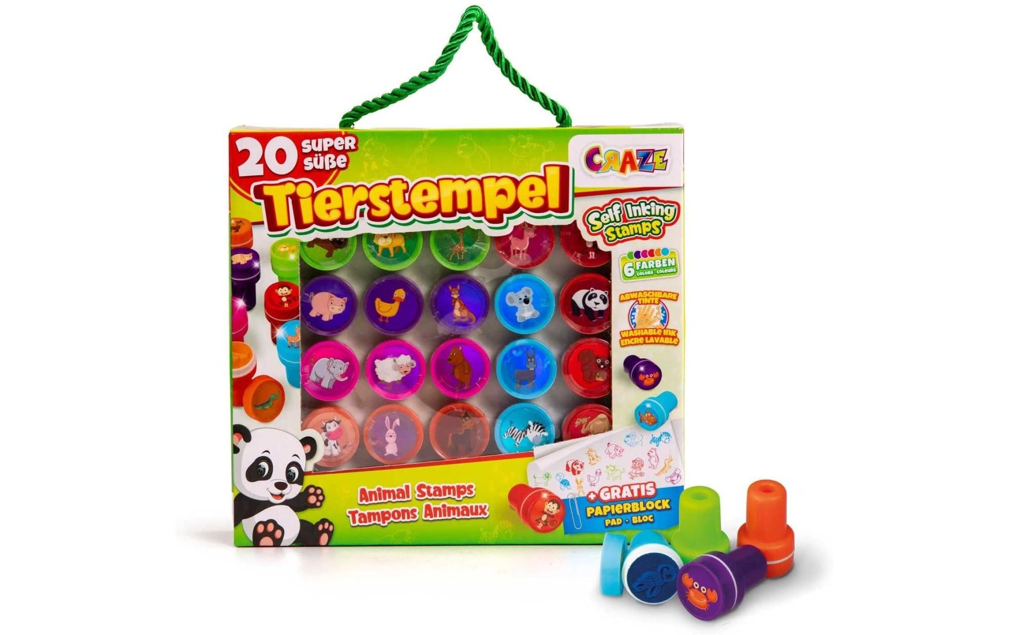 Craze Tierstempel 20 Stück Craze Tierstempel 20 Stück