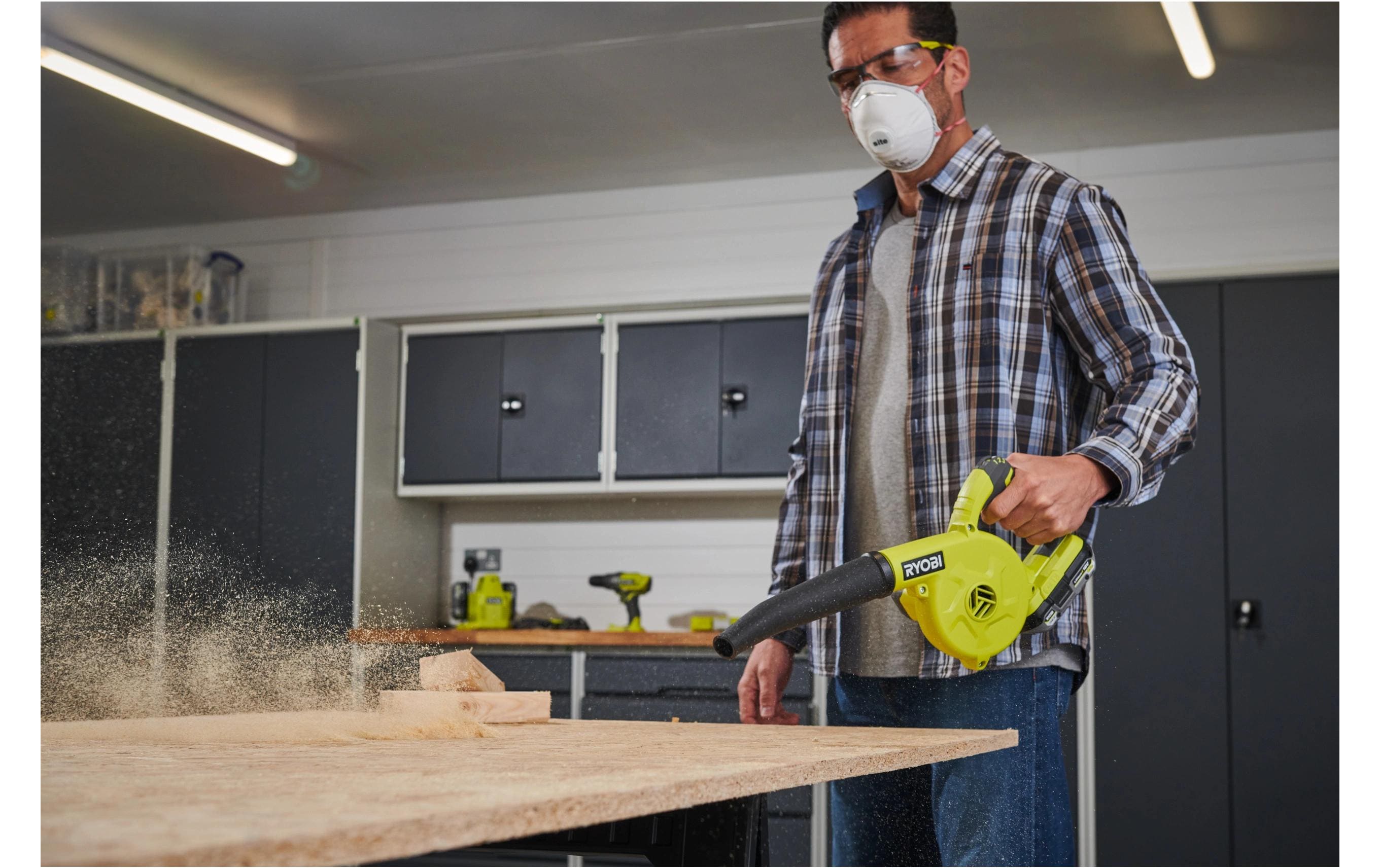 RYOBI Akku-Gebläse R18 TB-0