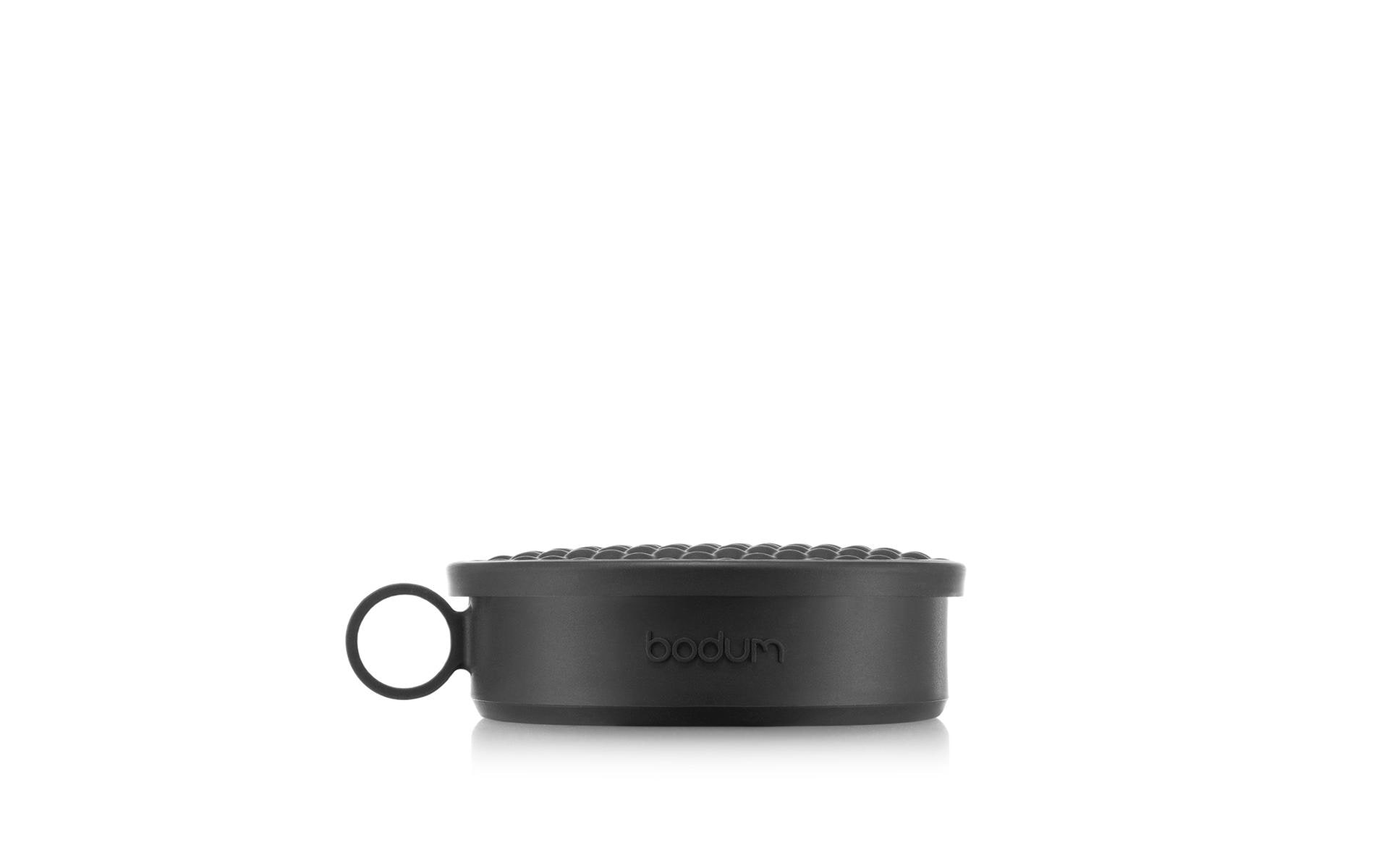 Bodum Faltbarer Becher mit Deckel und Karabinerhaken Bistro 0.3 l