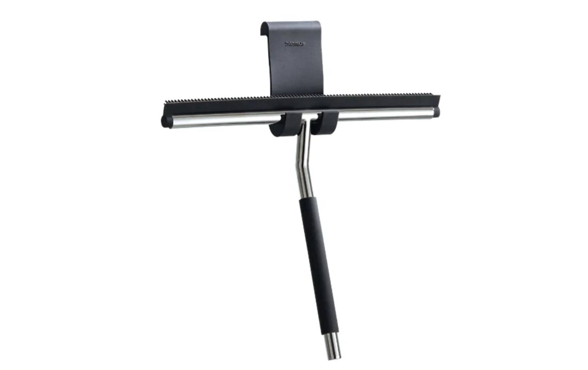 Blomus Duschabzieher Lavea inkl. Halterung Schwarz/Silber