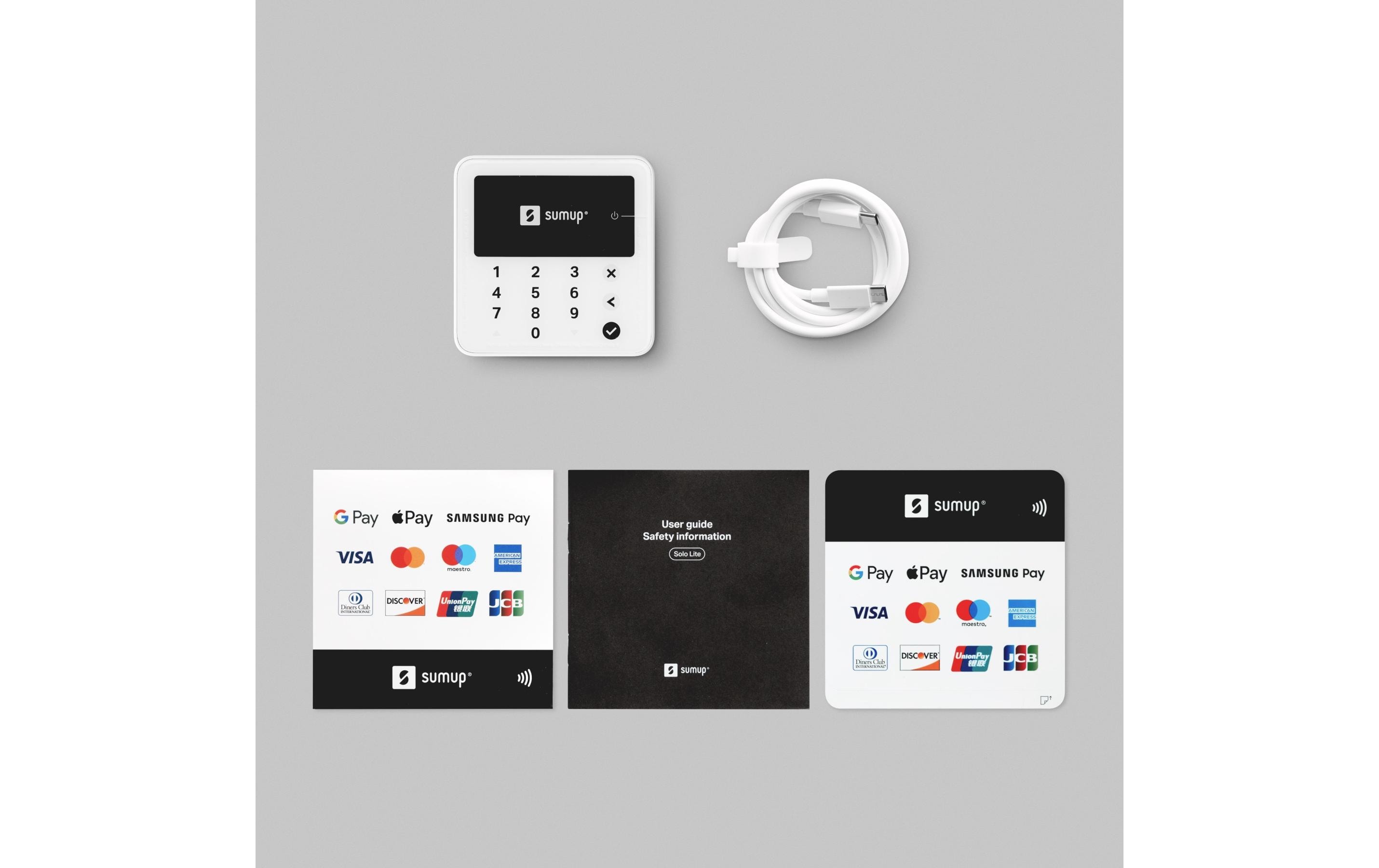 SumUp Chipkartenleser Solo Lite Weiss