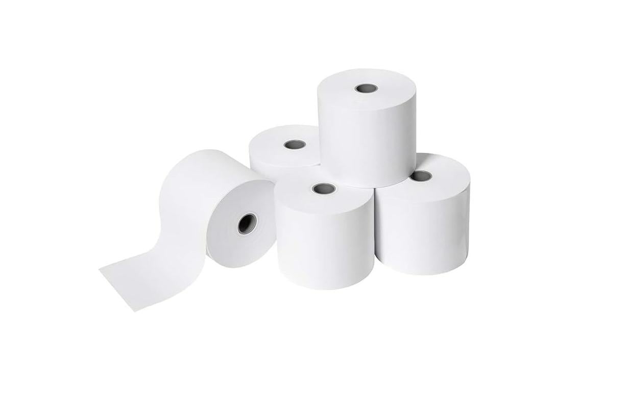 Büromaterial Thermo-Papierrolle 57 mm, 5 Stück Büromaterial Thermo-Papierrolle 57 mm, 5 Stück