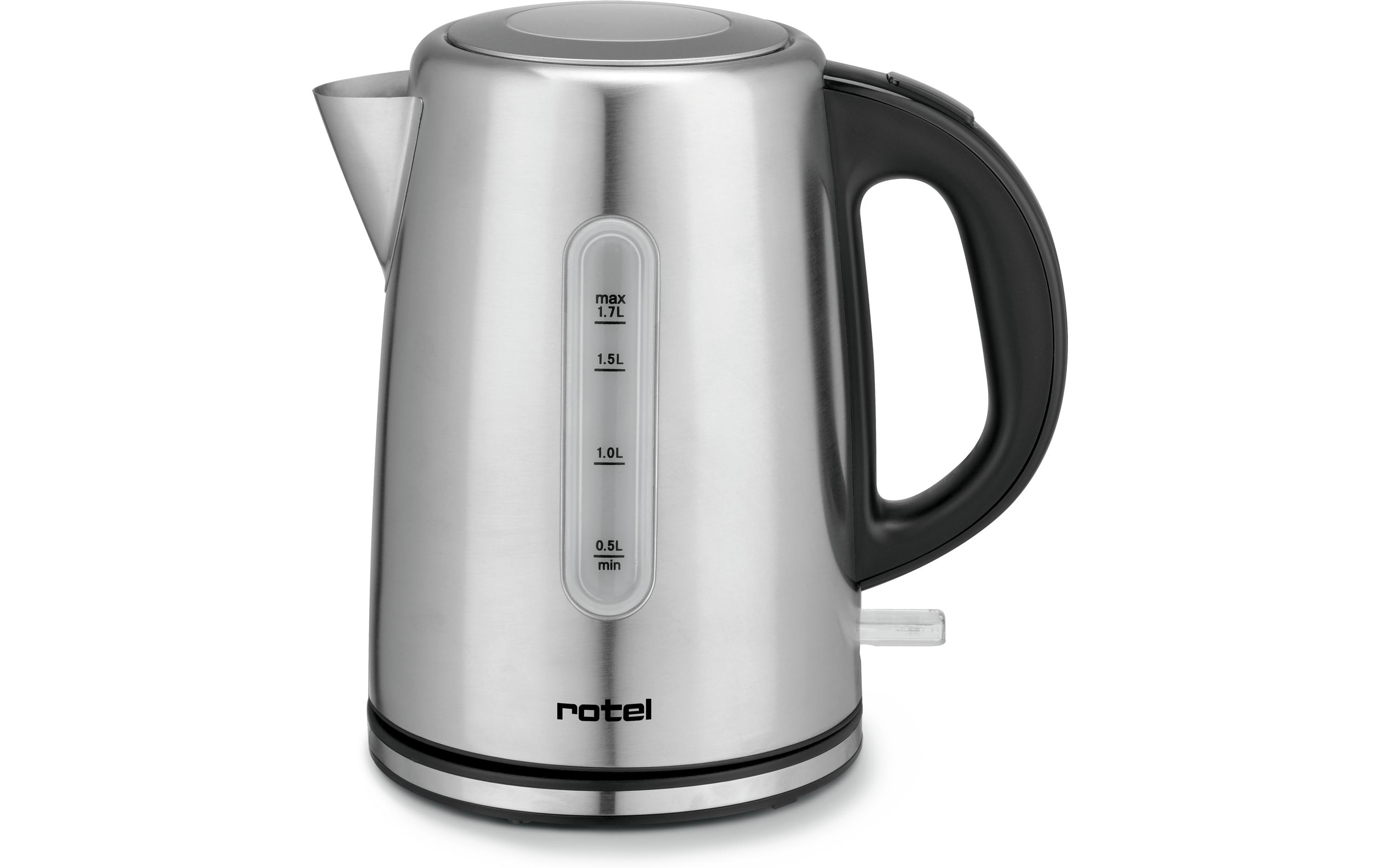 Rotel Wasserkocher Inox 1.7 l, Silber
