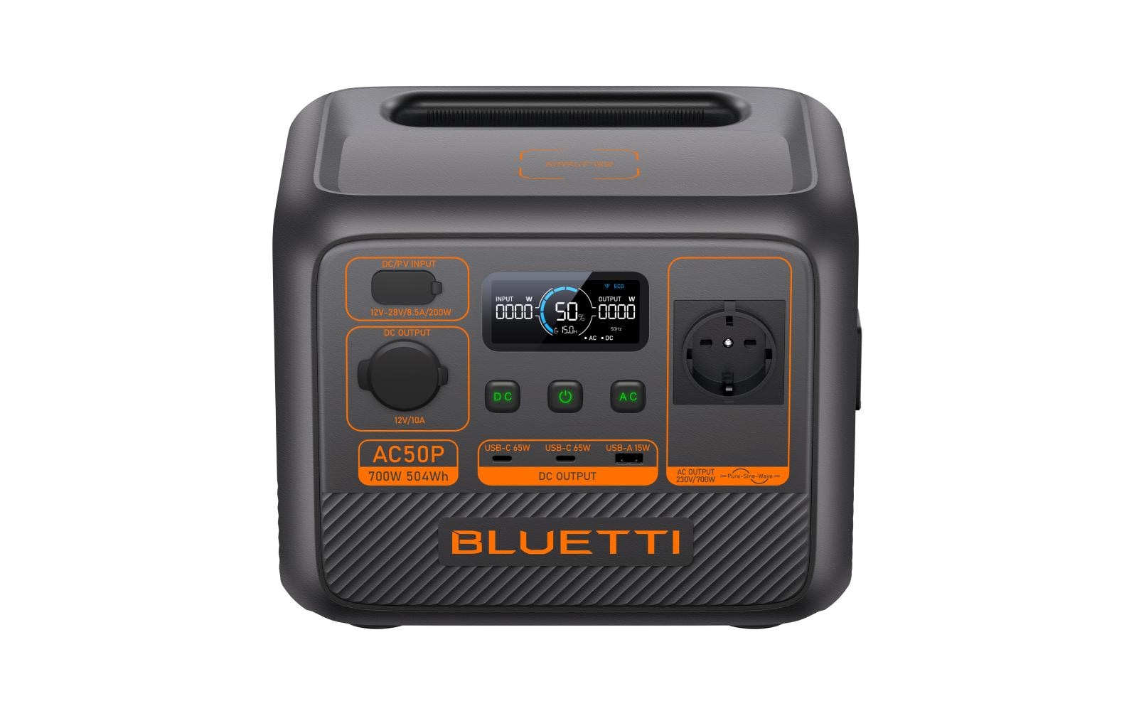 BLUETTI Power Station AC50P 504 Wh