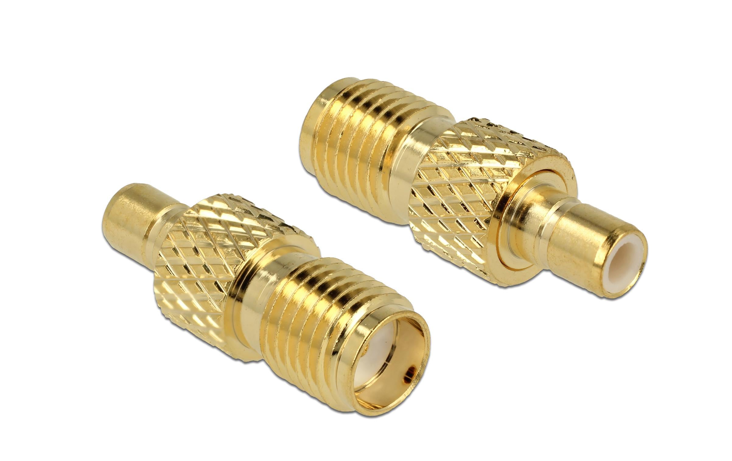 Delock Antennenadapter SMA Buchse – SMB Buchse