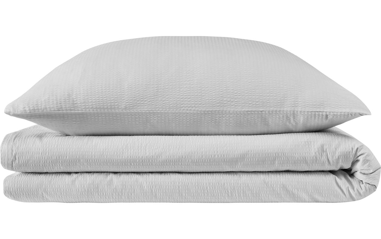 Flair Bettwäschegarnitur Seersucker Weiss