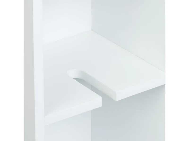 relaxdays Nischenwagen Weiss, 62 x 19.5 x 64 cm relaxdays Nischenwagen Weiss, 62 x 19.5 x 64 cm