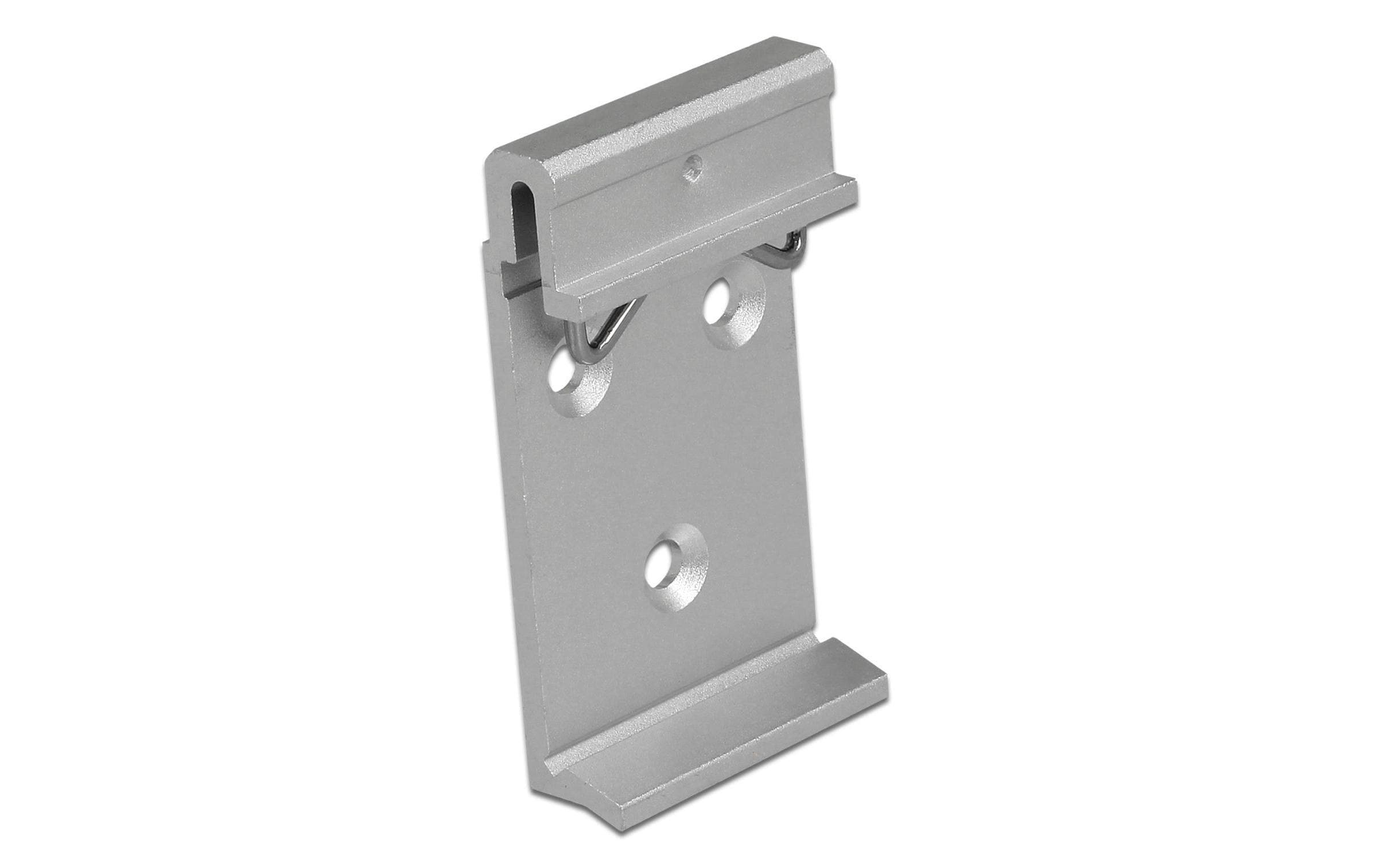 Delock Montageset Aluminium Clip 27 mm für Hutschiene Delock Montageset Aluminium Clip 27 mm für Hutschiene