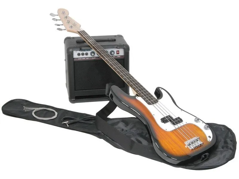 MAX E-Bass GigKit Sunburst