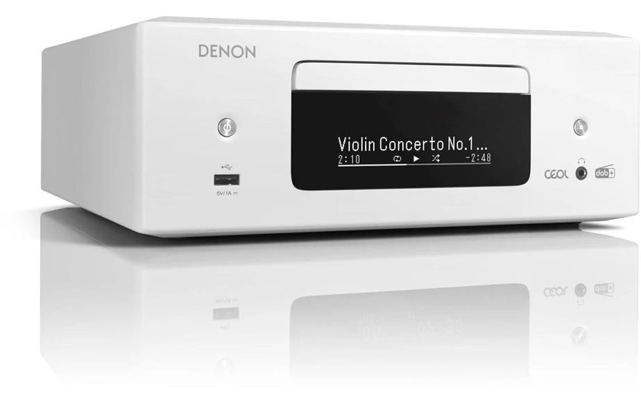 Denon Stereo-Receiver RCD-N12DAB Weiss