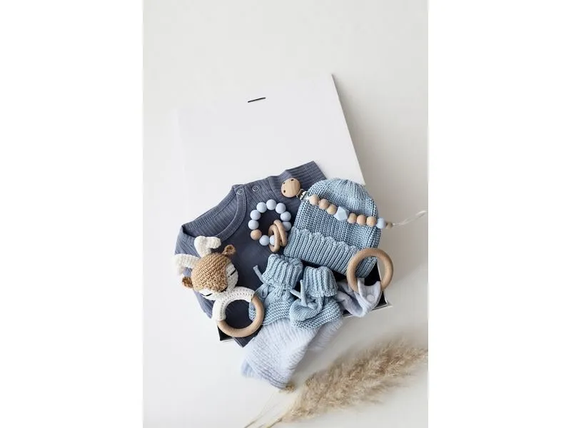 Oykami Baby Geschenkbox Blau Palermo Hirsch Oykami Baby Geschenkbox Blau Palermo Hirsch