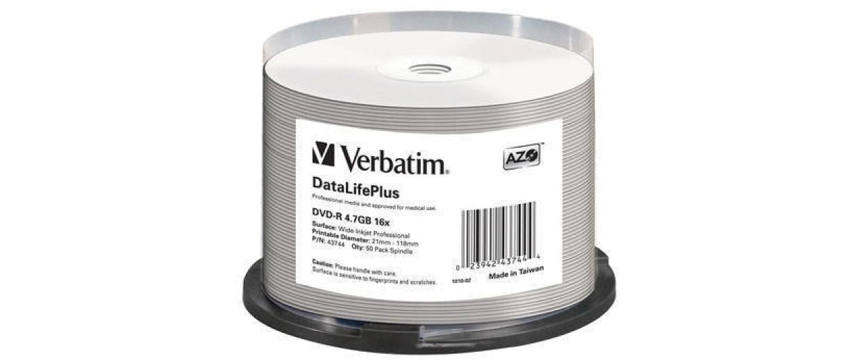 Verbatim DVD-R 4.7 GB, Spindel (50 Stück) Verbatim DVD-R 4.7 GB, Spindel (50 Stück)