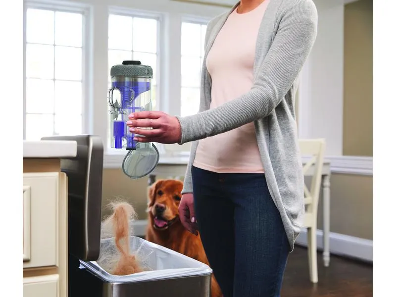 BLACK+DECKER Akku-Hand- und Stielsauger Pet 4 in 1 Lila/Weiss