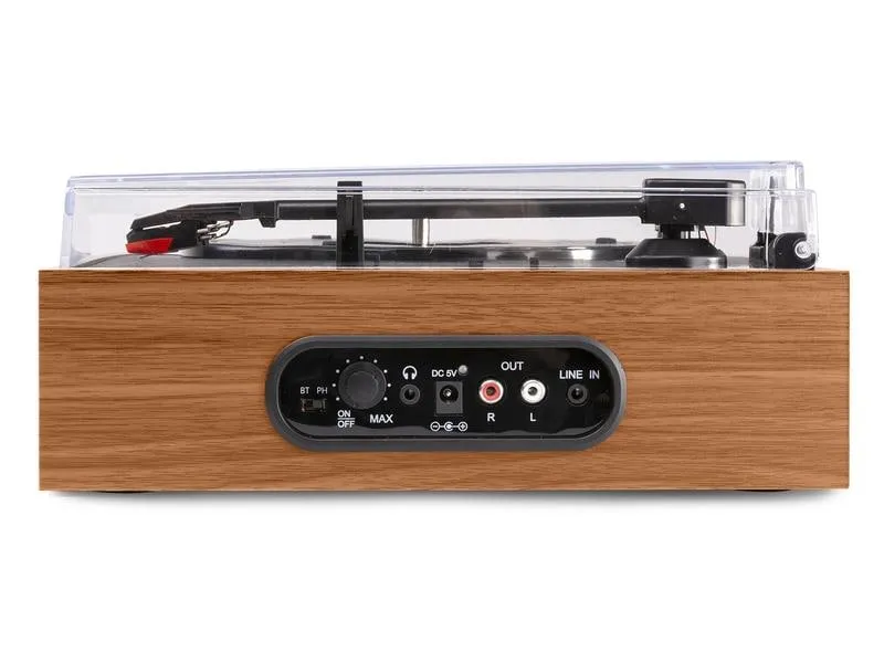 Fenton Plattenspieler mit Bluetooth RP170L Braun Fenton Plattenspieler mit Bluetooth RP170L Braun