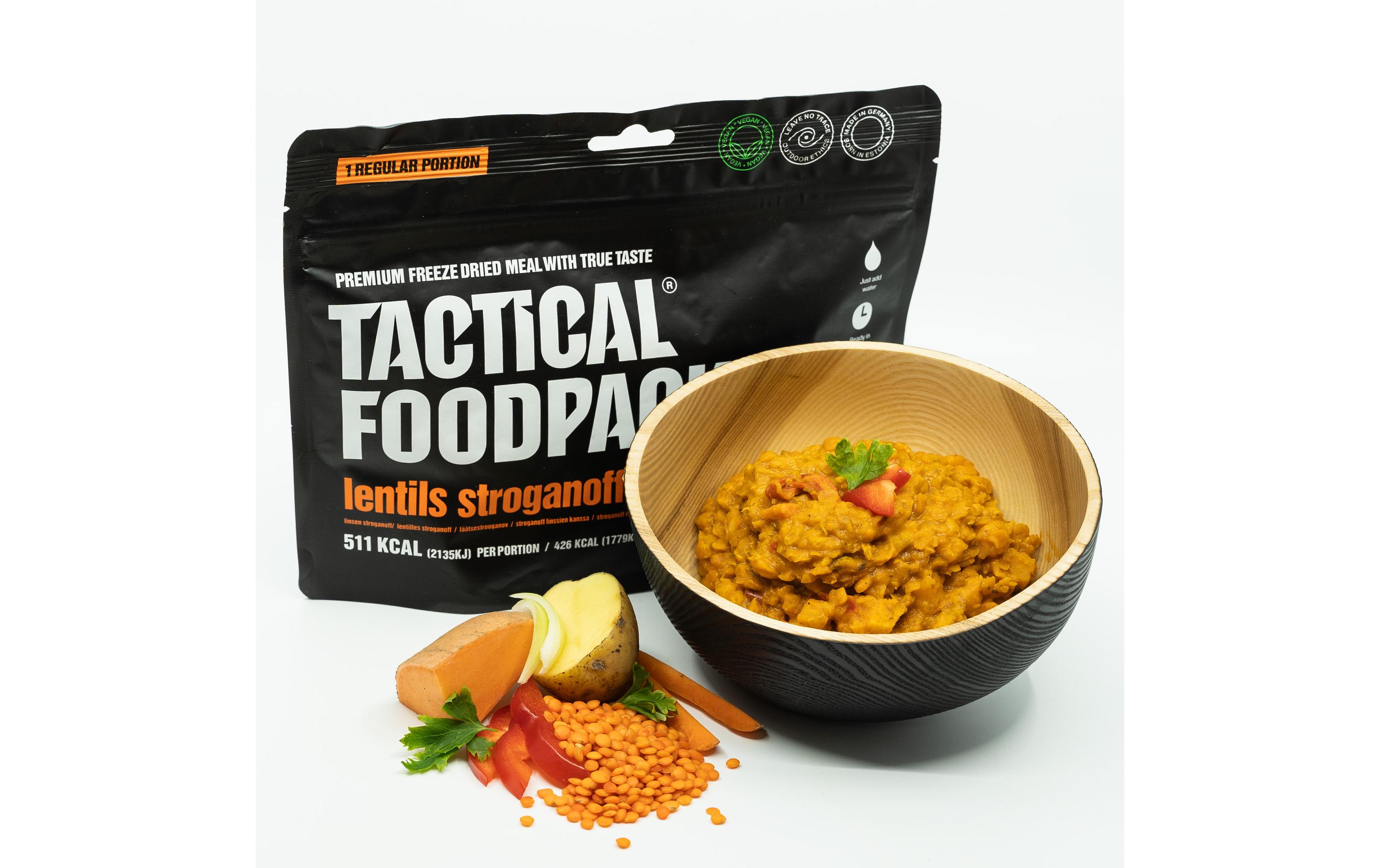 Tactical Foodpack Linsen Strogonoff