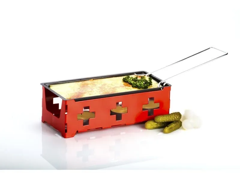 Nouvel Teelicht-Raclette Heat Cheese! @home Rot