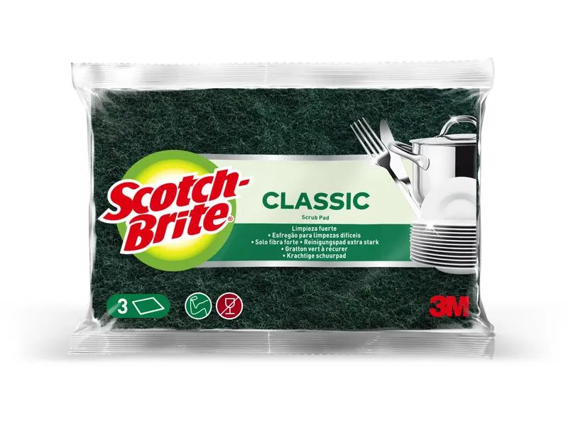Scotch-Brite Geschirrschwamm Classic extra stark, 3 Stück Scotch-Brite Geschirrschwamm Classic extra stark, 3 Stück
