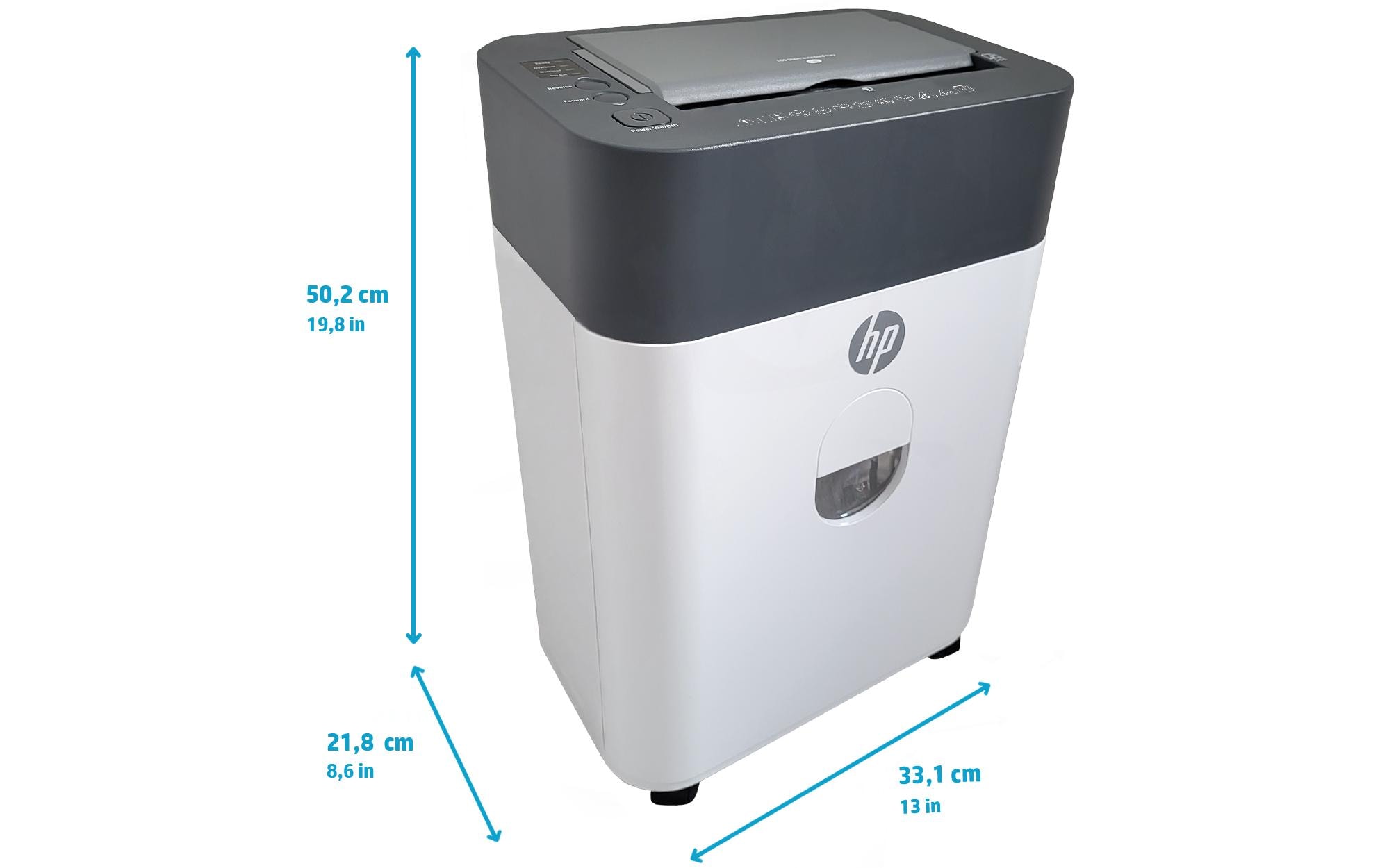 HP Aktenvernichter One Shredder Auto 100 CC, Sicherheitsstufe 4