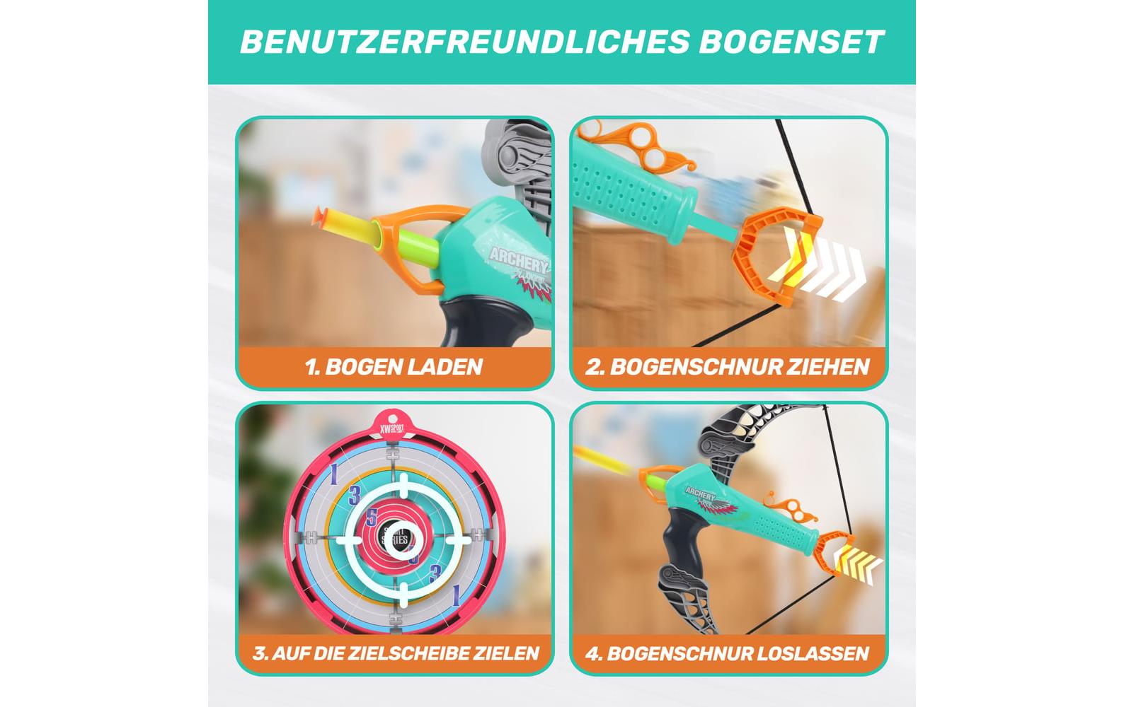 Bogenkönig Bogenschiess-Set 23-teilig
