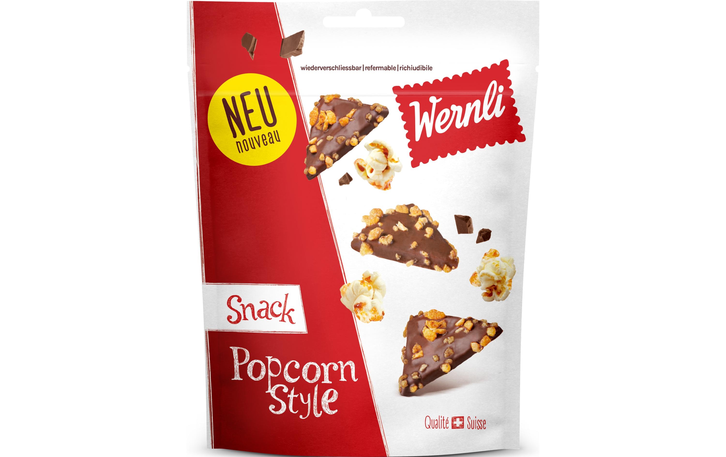 Wernli Guetzli Popcorn Style Snack 80 g