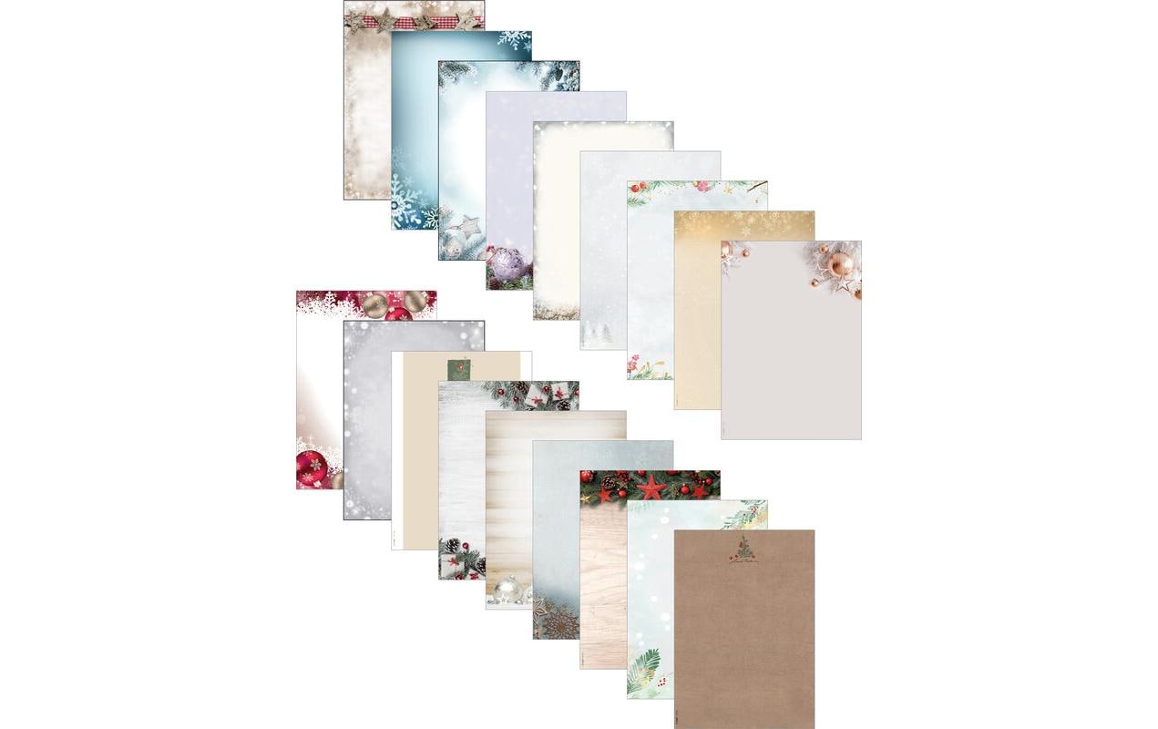 Sigel Motivpapier Christmas Candle, A4, 90 g/m², 25 Blatt