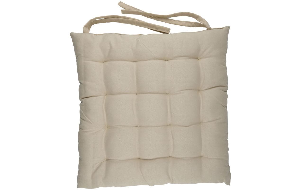 Arti Casa Gartenstuhl-Kissen 38 x 38 cm, Beige