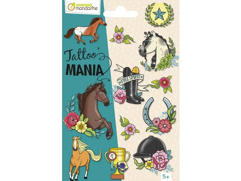 Avenue Mandarine Tattoo Set Tattoo Mania Reiten Avenue Mandarine Tattoo Set Tattoo Mania Reiten