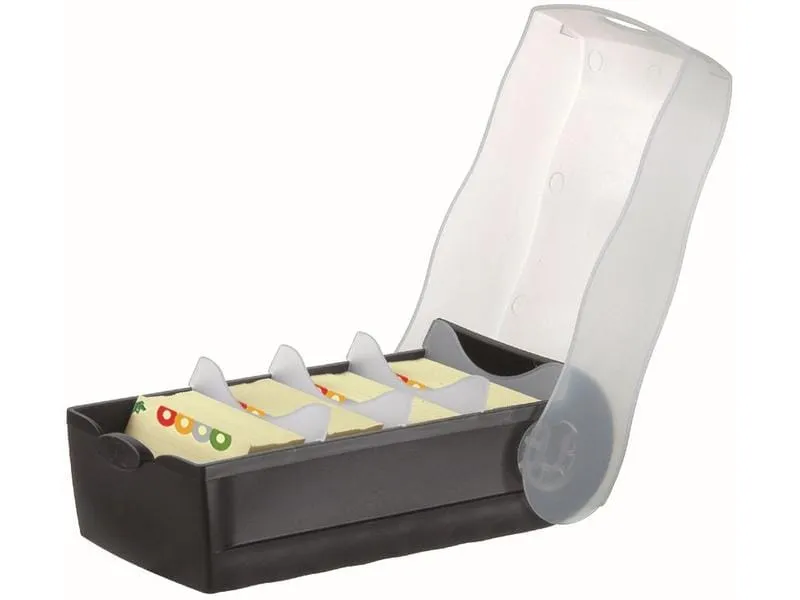 HAN Karteibox Croco A7, Schwarz HAN Karteibox Croco A7, Schwarz