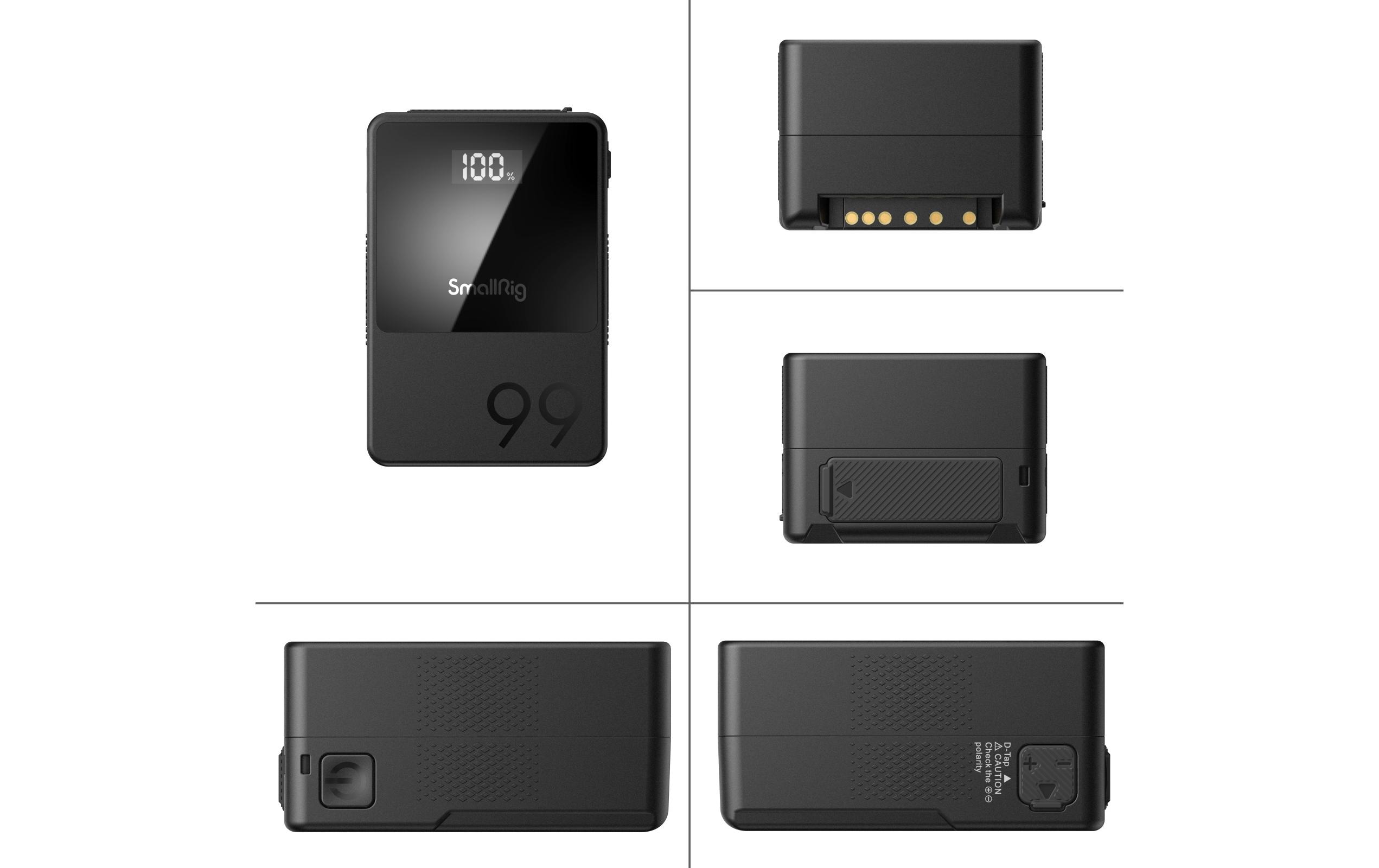 Smallrig Videokamera-Akku VB99 Mini V-Mount