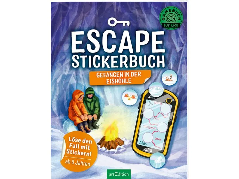 Buchzentrum Escape-Stickerbuch: Gefangen in der Eishöhle 32 Seiten Buchzentrum Escape-Stickerbuch: Gefangen in der Eishöhle 32 Seiten