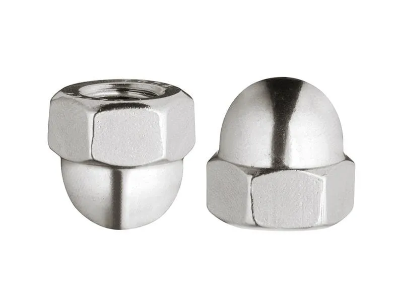 FTM Hutmuttern Inox A2 M4, 4 Stück FTM Hutmuttern Inox A2 M4, 4 Stück
