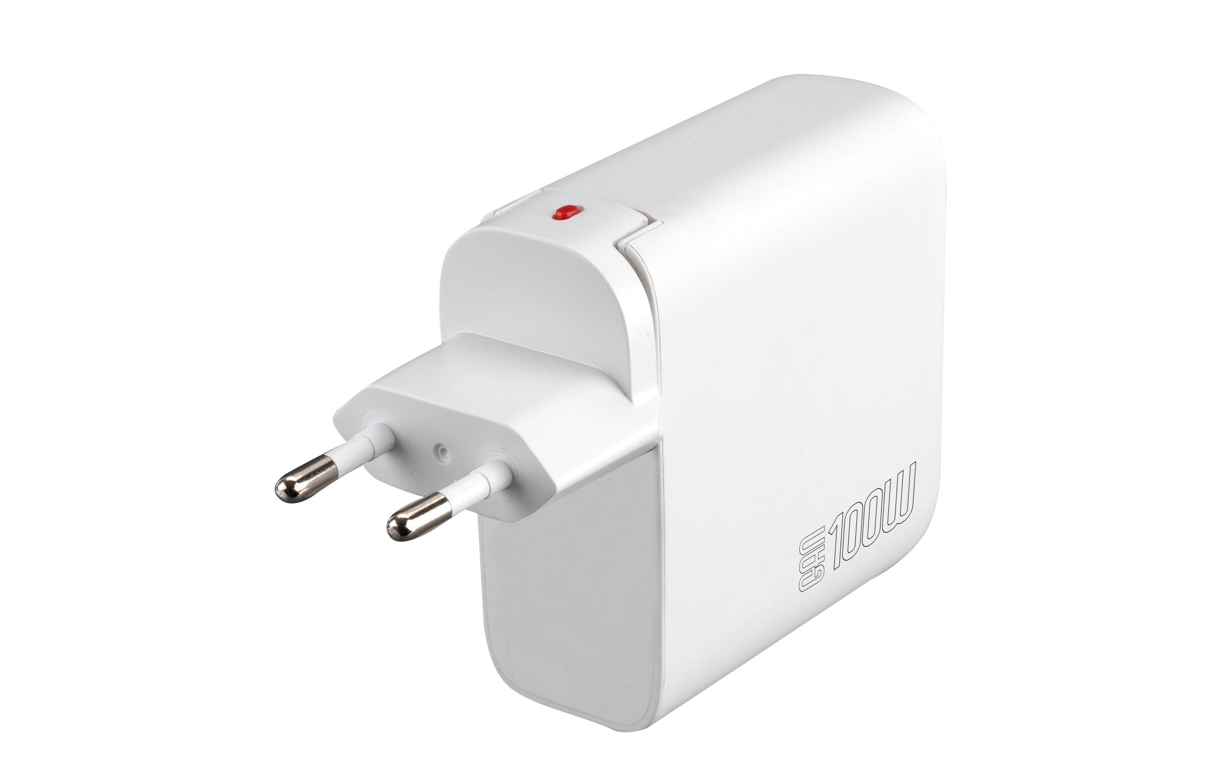 4smarts Ladegerät GaN Flex Pro 100W 3 USB-C+1 USB-A Travel Edition 4smarts Ladegerät GaN Flex Pro 100W 3 USB-C+1 USB-A Travel Edition
