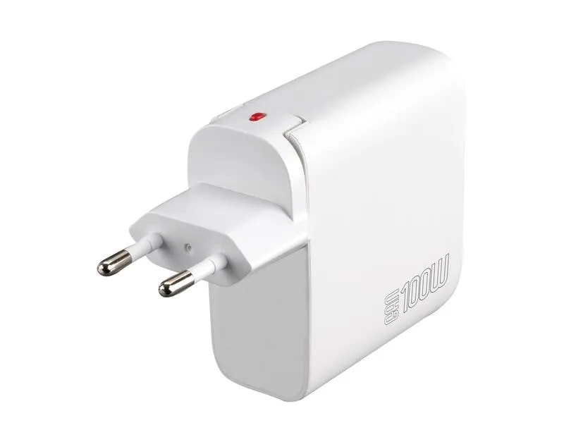 4smarts Ladegerät GaN Flex Pro 100W 3 USB-C+1 USB-A Travel Edition 4smarts Ladegerät GaN Flex Pro 100W 3 USB-C+1 USB-A Travel Edition