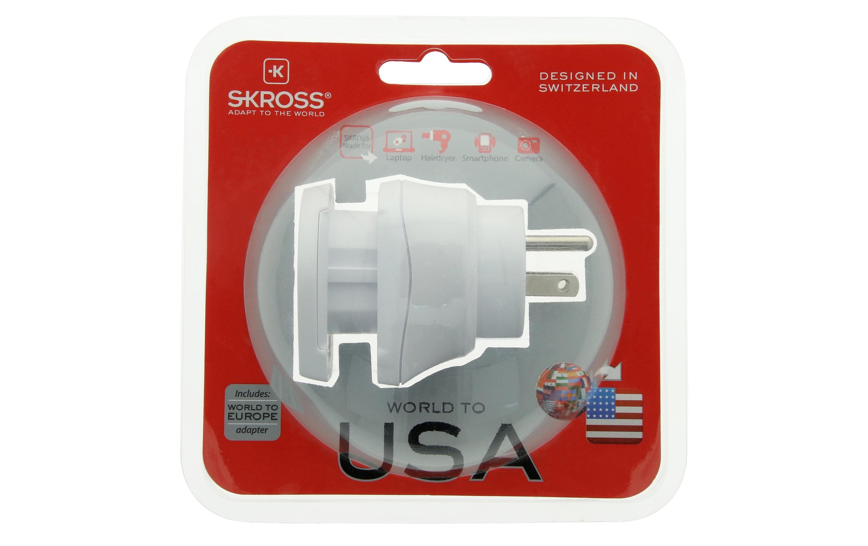 SKROSS Reiseadapter Combo World – USA