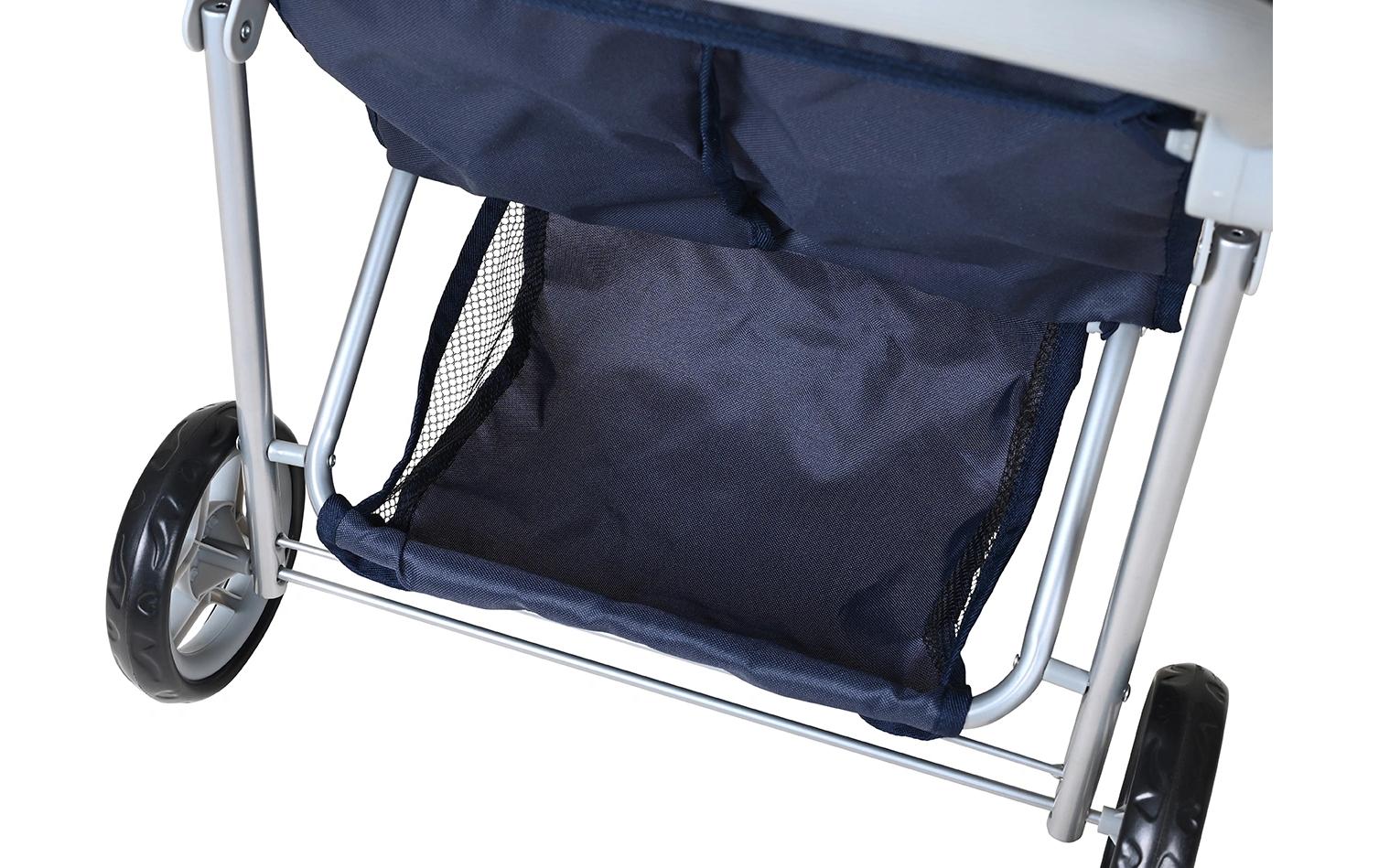 Knorrtoys Zwillingspuppenwagen Princess Blue