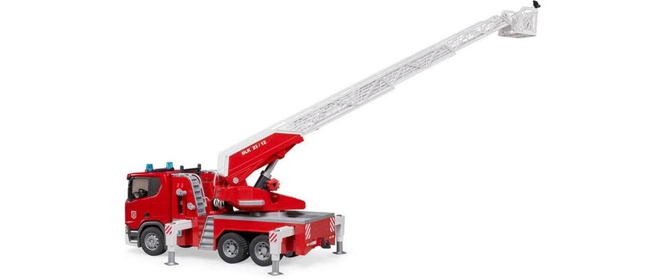 Bruder Spielwaren Scania Super Fire engine