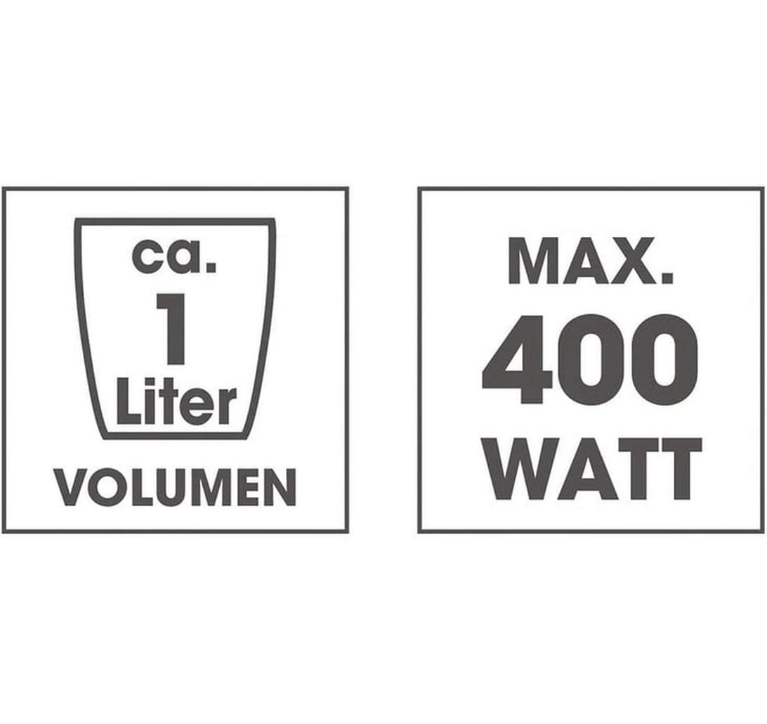 GOURMETmaxx Reiskocher 400 W 1 l