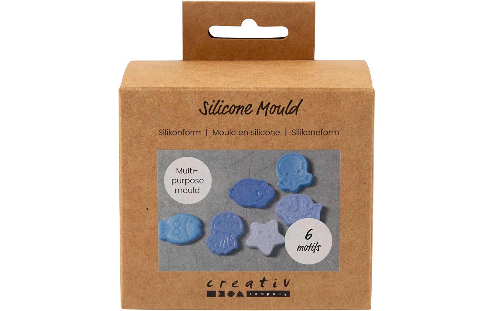 Creativ Company Silikon Form Meeresthema 6 Stück Creativ Company Silikon Form Meeresthema 6 Stück