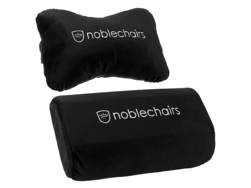 noblechairs Kissenset EPIC/HERO/ICON Schwarz/Weiss