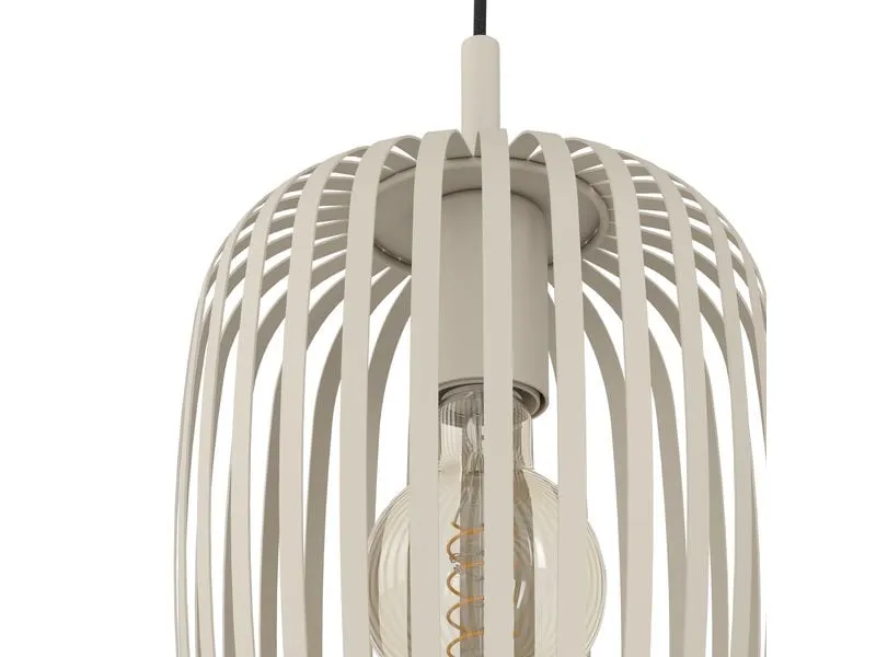 EGLO Leuchten Pendelleuchte ROMAZZINA beige exkl. E27 3x40W EGLO Leuchten Pendelleuchte ROMAZZINA beige exkl. E27 3x40W