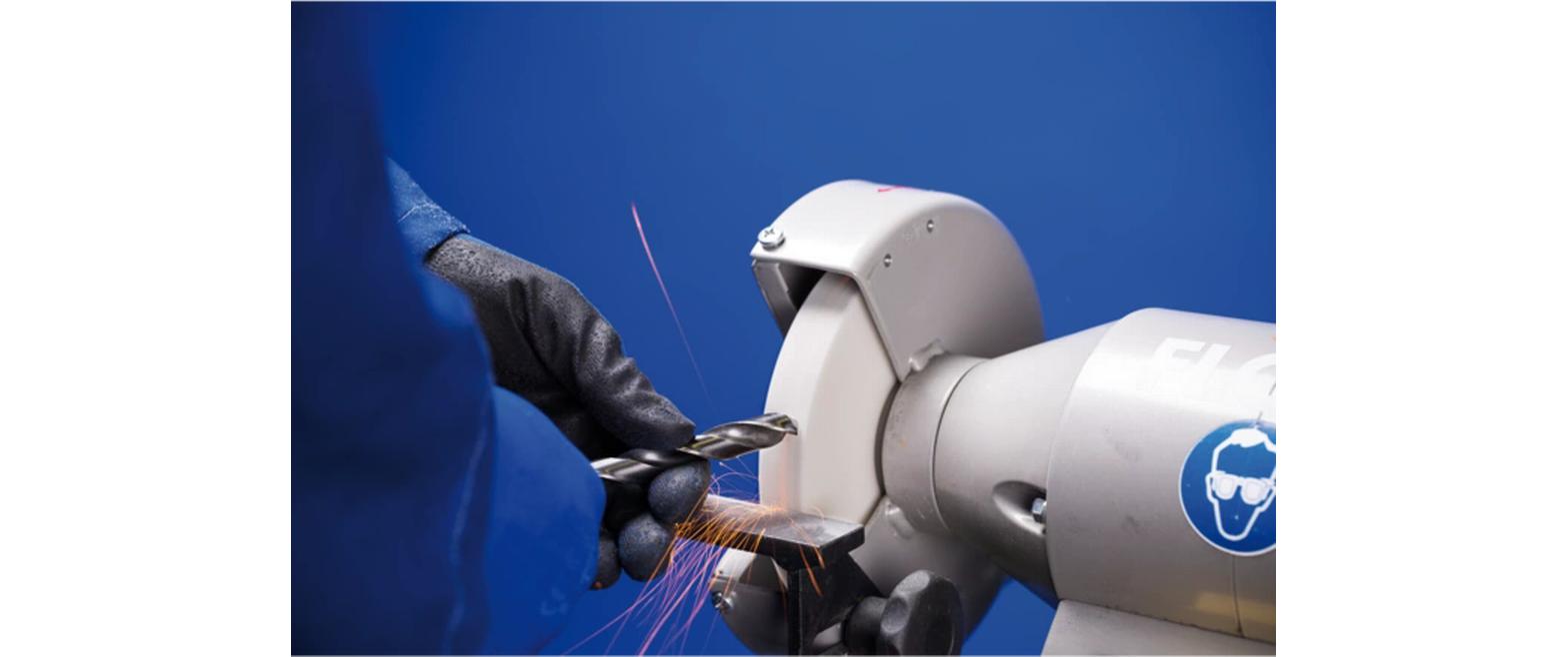 Pferd Schleifbockscheiben HSS Ø 125 x 20 mm Bohrung-Ø 32 mm A80