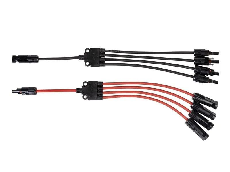 FURBER.power Y-Verteiler MC4 kompatibel 1 auf 4, Set FURBER.power Y-Verteiler MC4 kompatibel 1 auf 4, Set