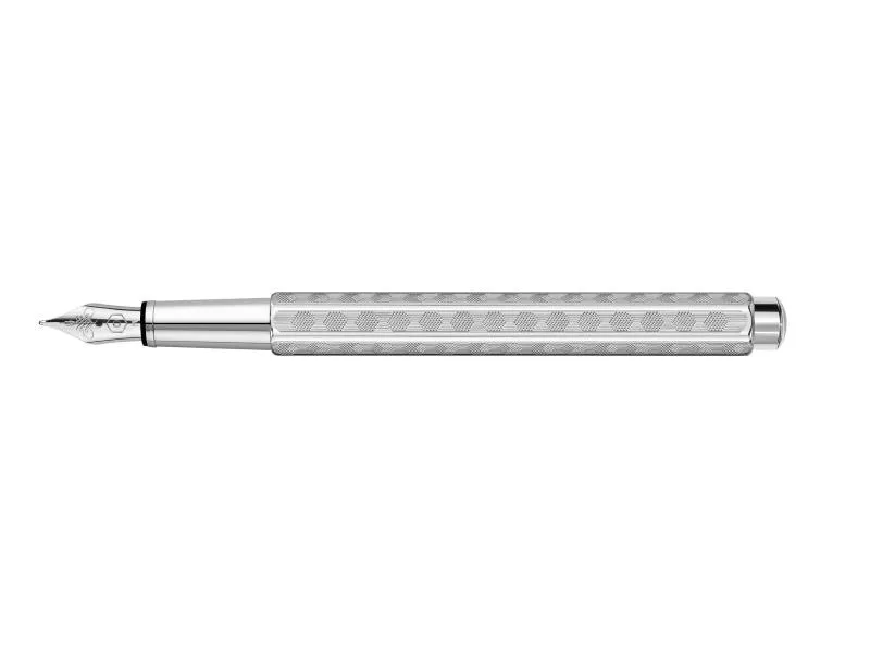 Caran d'Ache Füllfederhalter Ecridor Heritage Medium (M), Silber Caran d'Ache Füllfederhalter Ecridor Heritage Medium (M), Silber